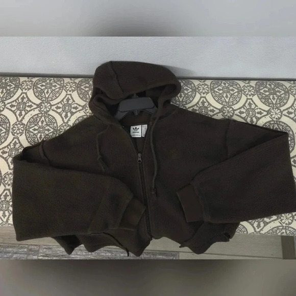 Adidas Originals Corset Style Full Zip Hoodie - Picture 9 of 11